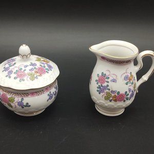 Reichenbach Sugar Bowl and Creamer